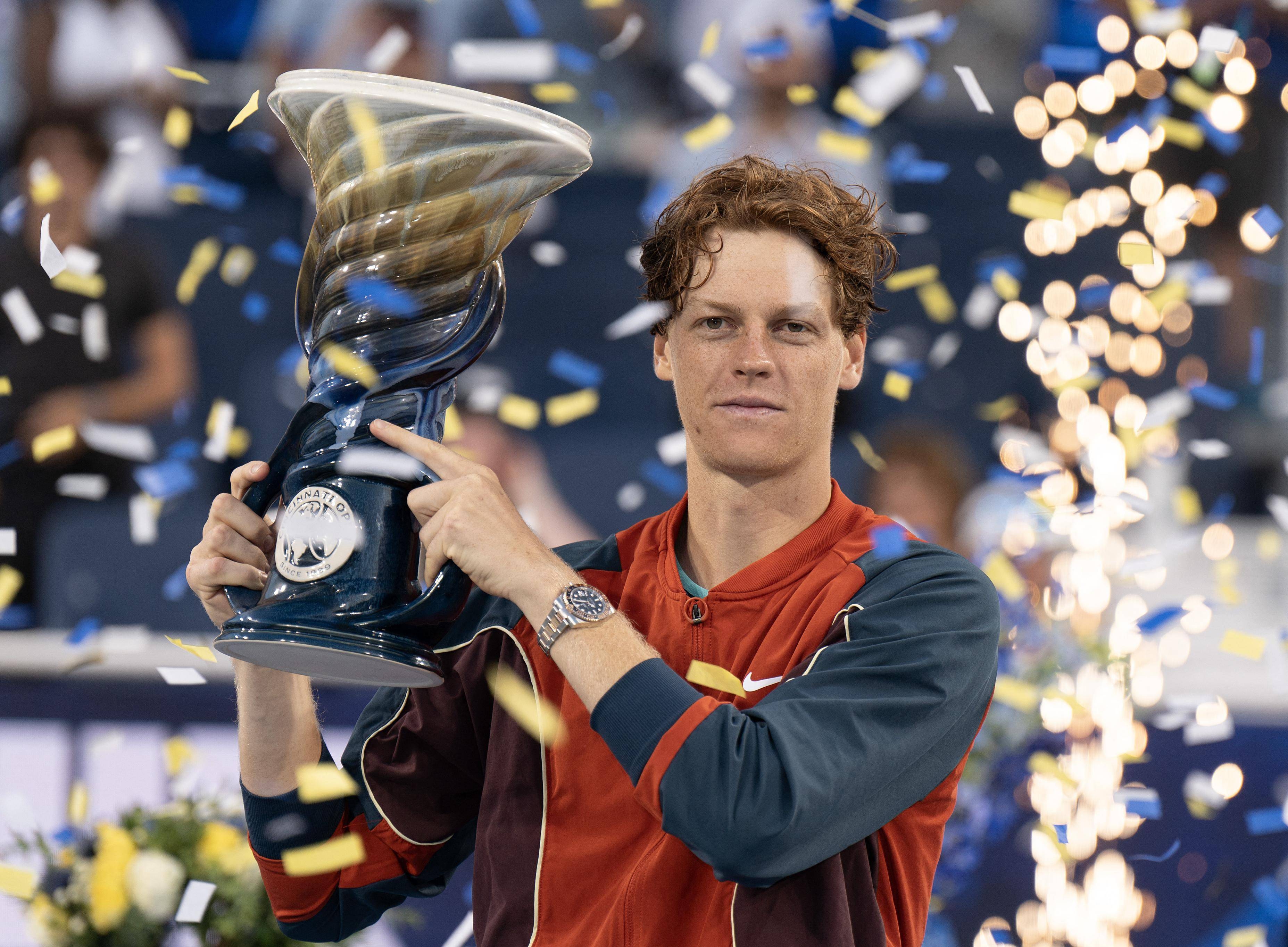 关于戴维斯杯力克美网，辛纳扛起全队的信息